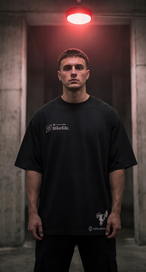 KØVR Wheelie Oversize Tee